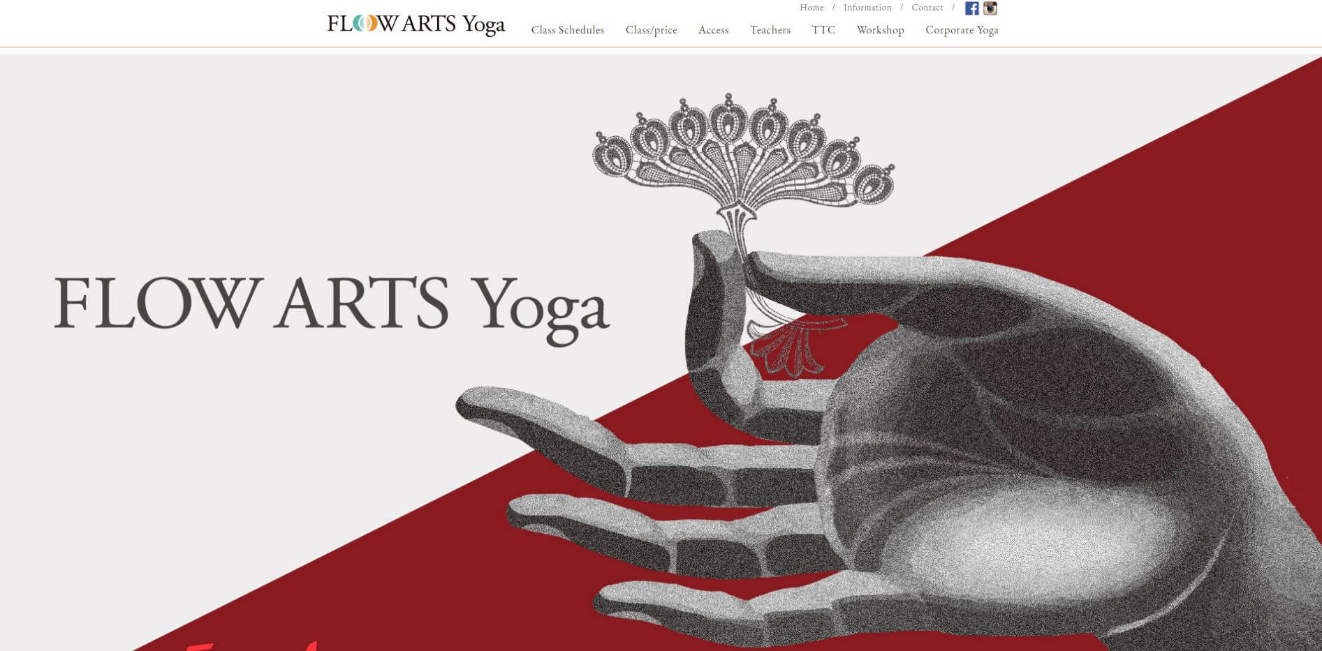 フローアーツヨガ　FLOW ARTS Yogaスタジオ